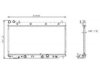 DENSO  2213252 Radiator