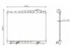 DENSO  2213420 Radiator