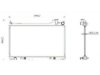 DENSO  2213421 Radiator
