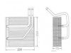 DELPHI  TSP0525161 A/C Evaporator Core