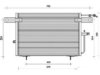 DELPHI  TSP0225083 A/C Condenser